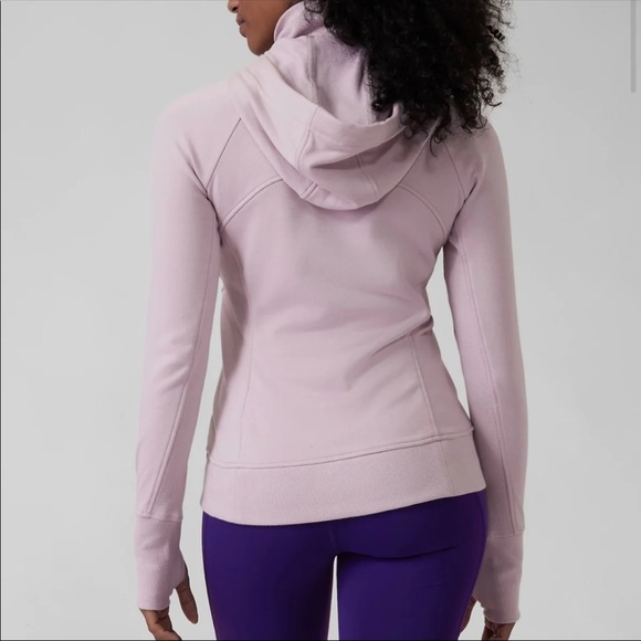 (NWT) ATHLETA Triumph Hoodie In Shasta Purple - Picture 2 of 7